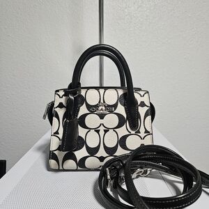 Coach Andrea Mini Carryall in Signature Canvas